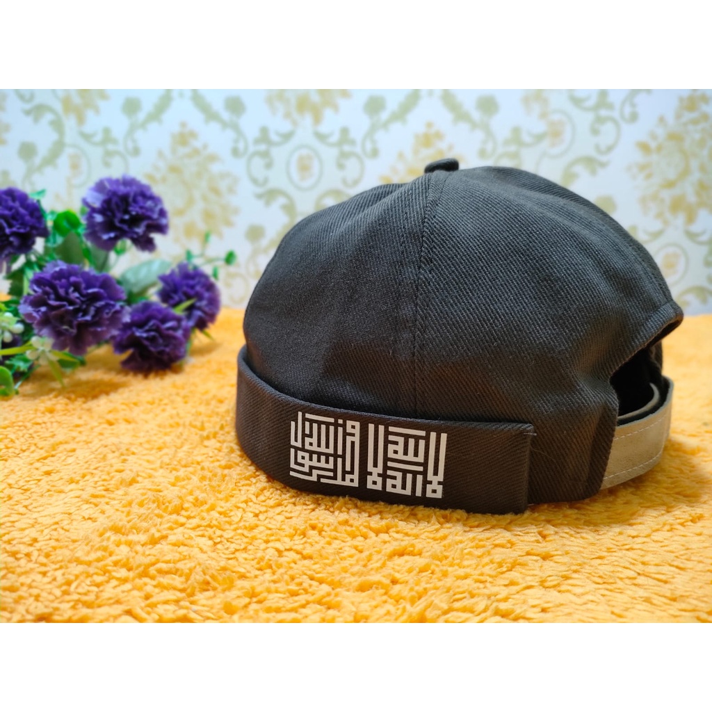 Topi Cap Miki Hat Peci lailahailalloh Mikihat Kopiah Gaul Mikihat Beanie Murah peci kekinian kopiah murah peci murah cod bayar di tempat