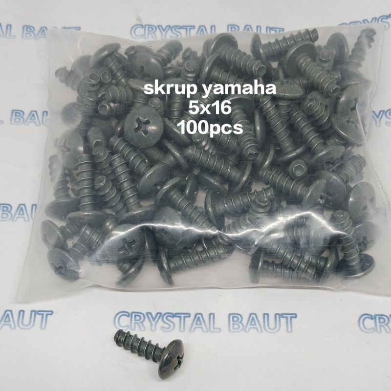 Jual Pcs Skrup Baut Body Yamaha X Grade Original Baut Cacing