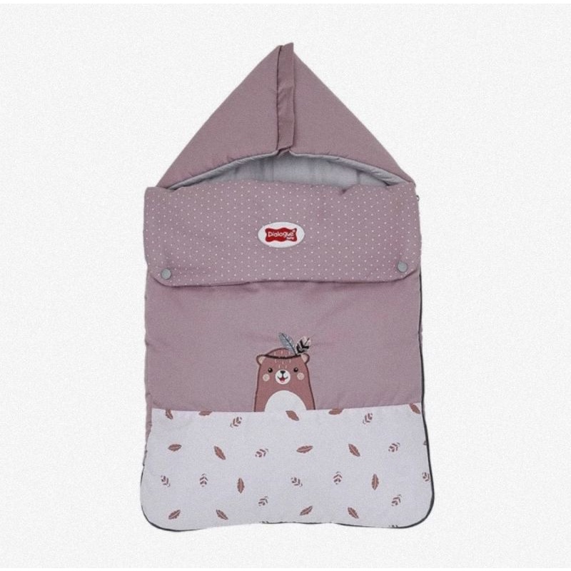 Dialogue Baby Sleeping Bag Bearie Series DGS3308 - Selimut Bayi