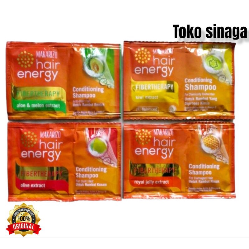 Makarizo Hair Energy Conditioning Shampoo 1 Sachet.