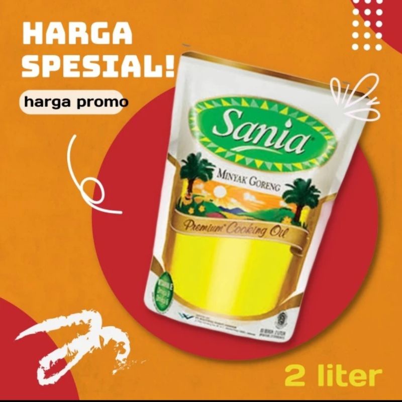 

Minyak goreng Sania 2 Liter