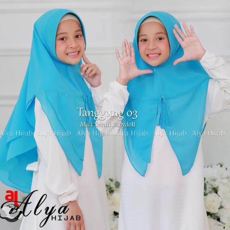 [BI.18Oc22ᶜ] ORI ALYA HIJAB KHIMAR CERUTY ANAK TANGGUNG PREMIUM ORIGINAL ALIYA JILBAB KERUDUNG CERUT