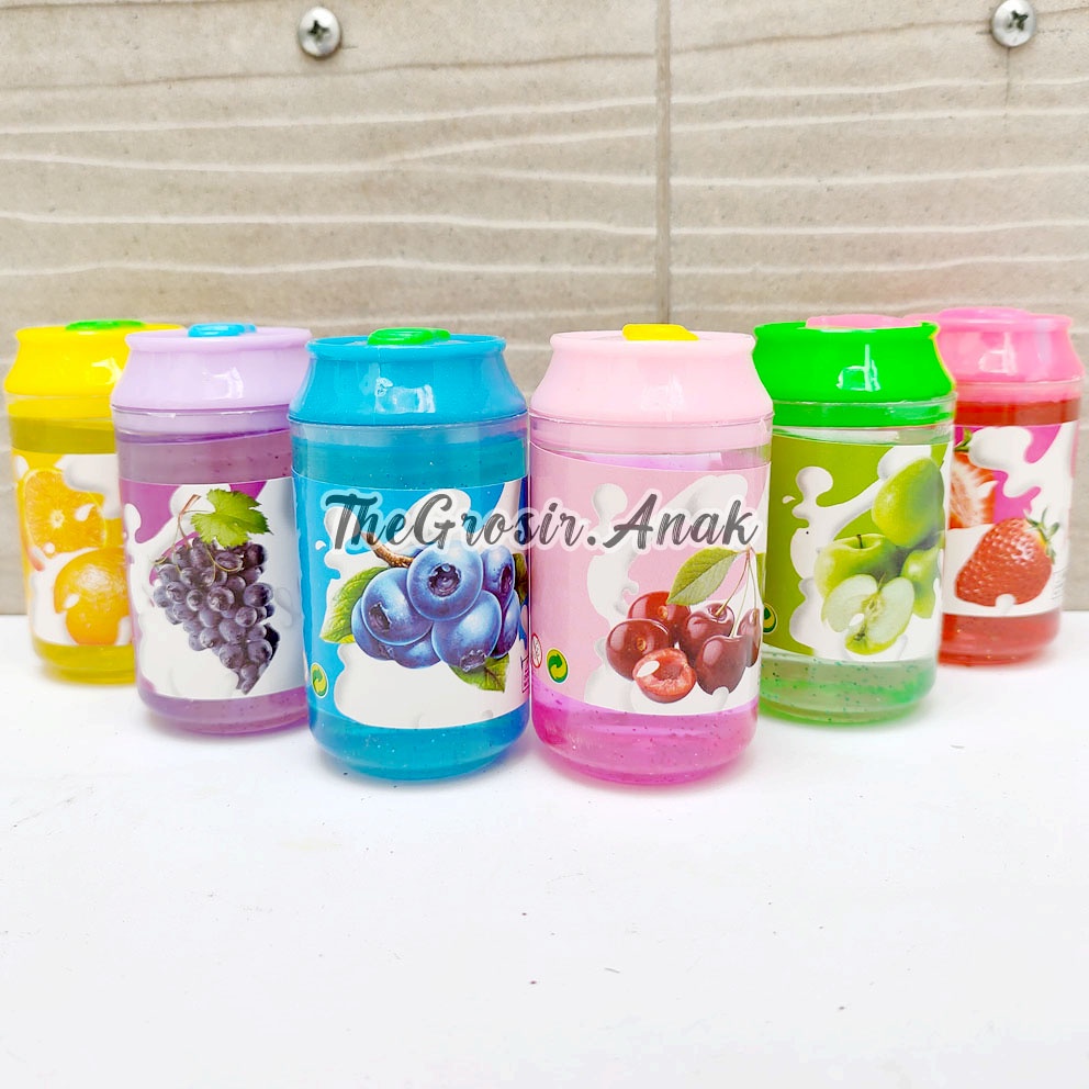 MURAH!!! Slime Soda Fruit Barrel Buah WANGI Stress Relief Toys