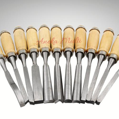 

Set Pisau Ukir Alat Pahat Kayu Wood Chisel Carving Knife 12 In 1 81N 049