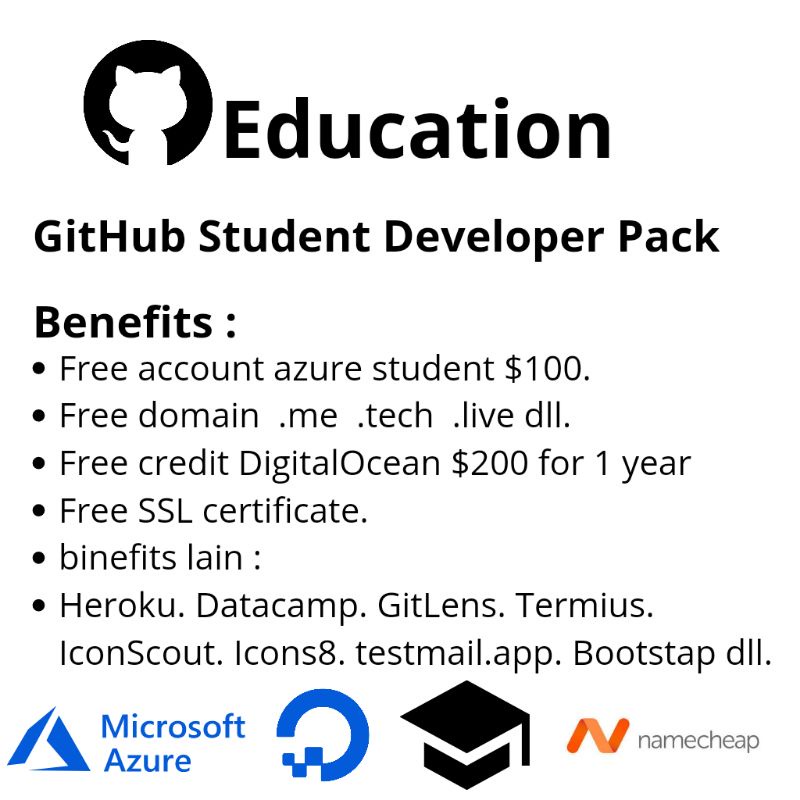 GitHub Student Developer Pack MURAHHH