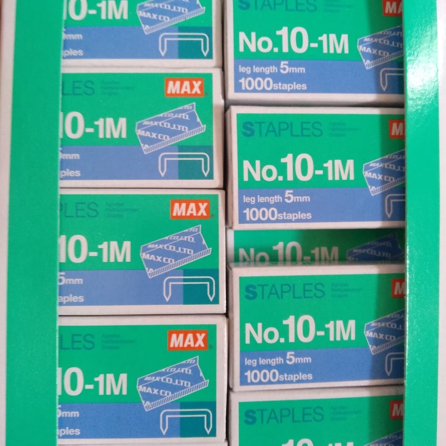 

STAPLES MAX NO 10-1 M