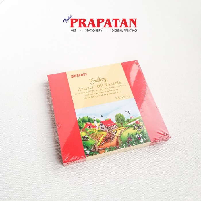 

Pastel Crayon Greebel Artist Oil Pastel 24 Warna