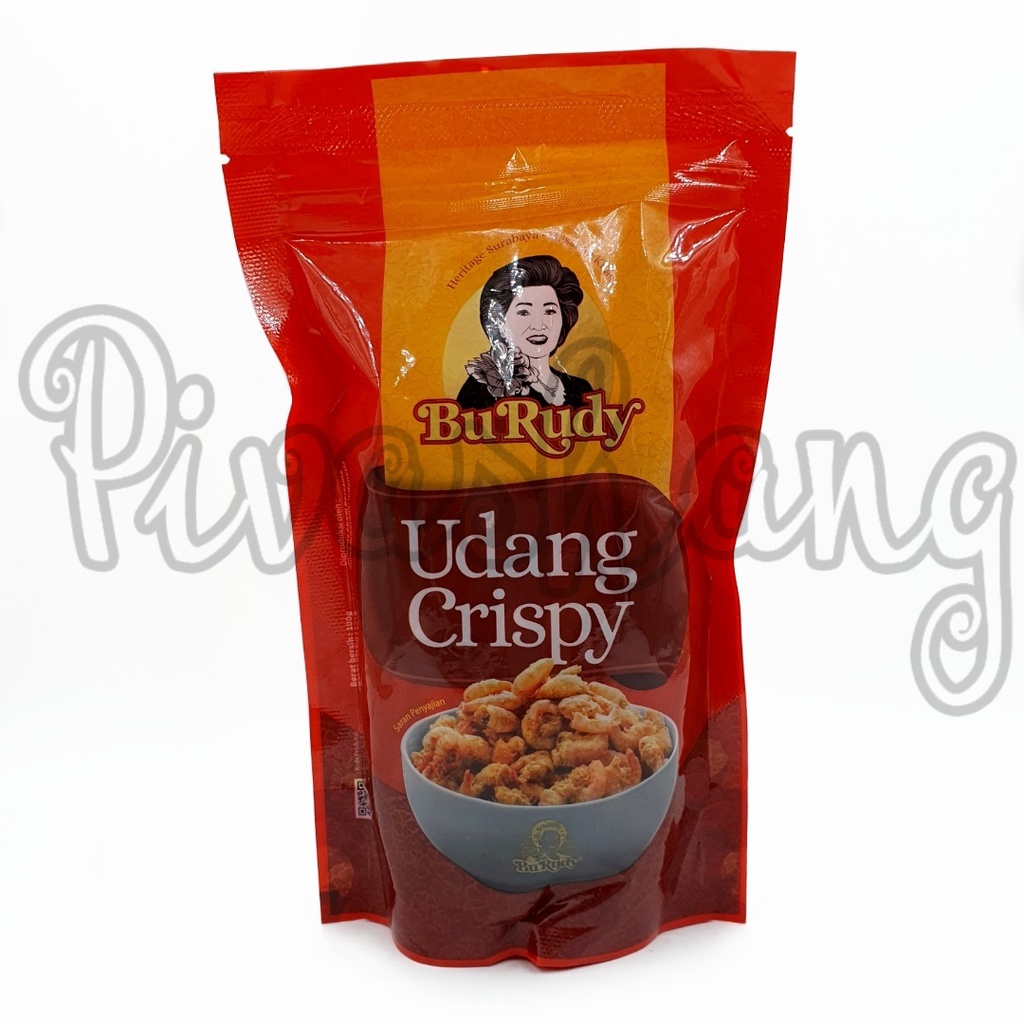 

Bu Rudy Udang Goreng Kering Crispy Kemasan Pouch