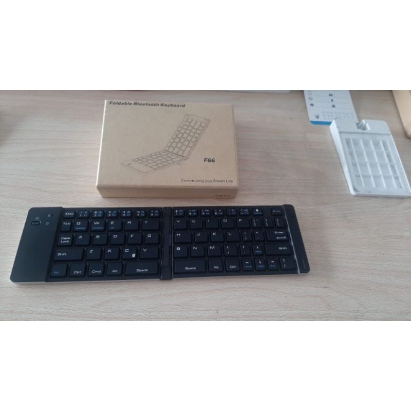 Jual Foldable Bluetooth Keyboard F66 Shopee Indonesia