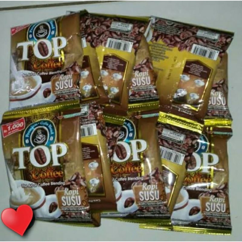 

Top coffee SUSU renteng 12 saset