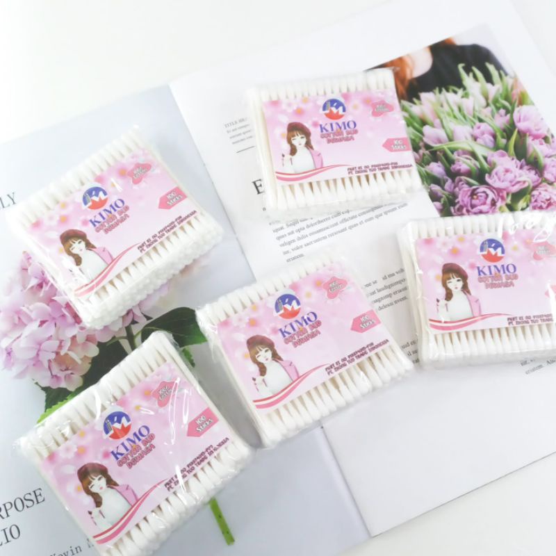 cotton Bud Kimo Korek Kuping Dewasa Isi perlusin 12pack