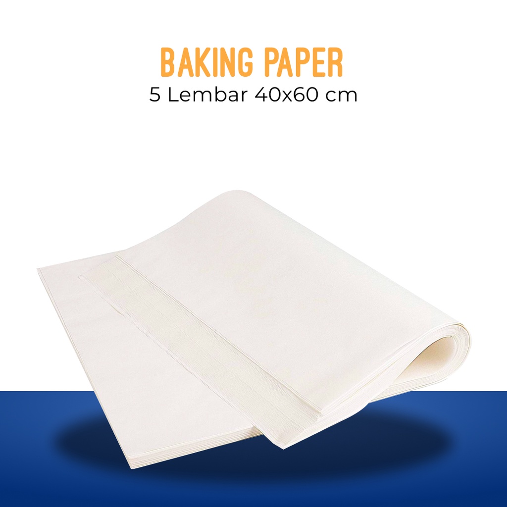 

Baking Paper 5 Lembar ( 40x60 cm ) Wrap Paper Kertas Alas
