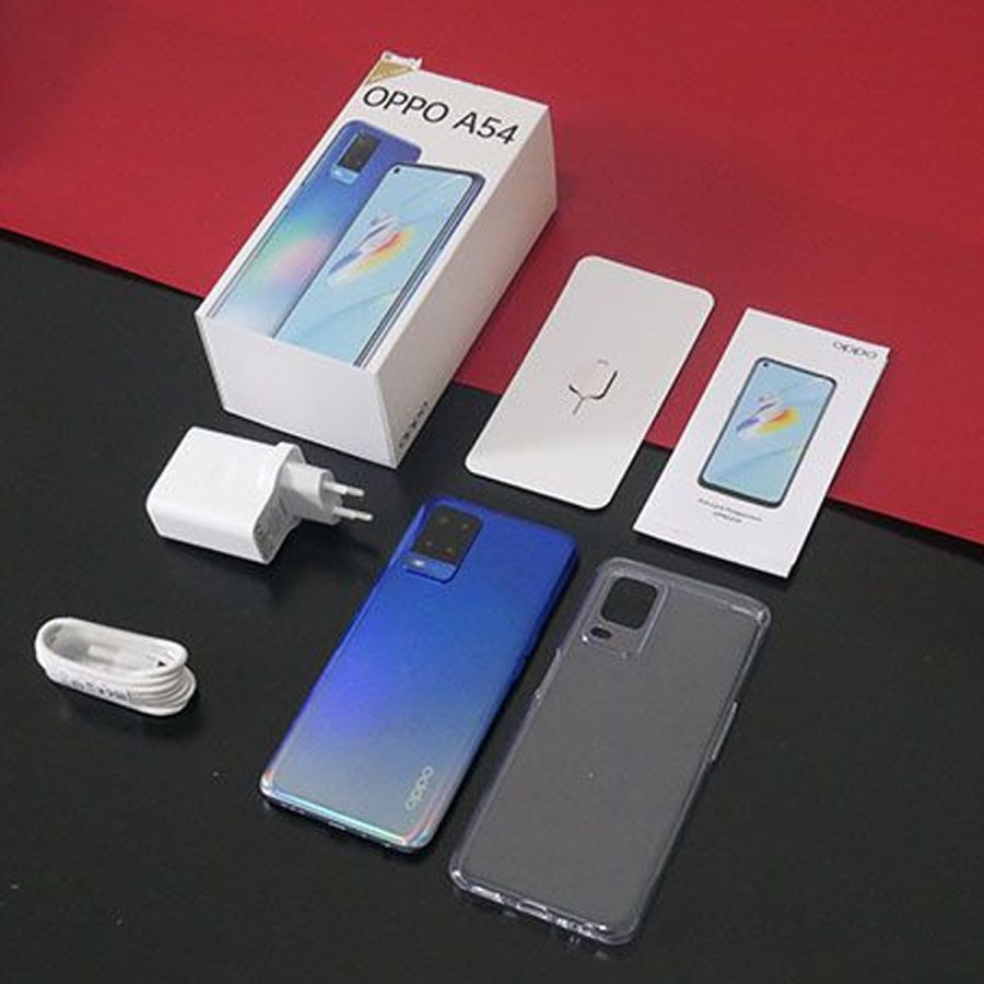 OPPO A54 4 6 64/128 GB Smartphone Mediatek RAM 4 6 ROM 128 Type C Hp Murah Android 5000 mAh Resmi