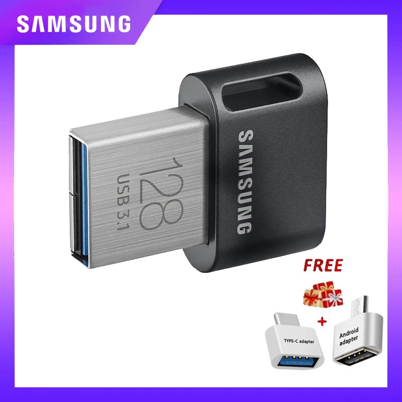 Samsung Pen Drive pendrive USB 3.1 2tb 1tb 512gb 256gb 128gb 16gb 32gb 64gb Mini Memory usb3.1 Bahan Metal