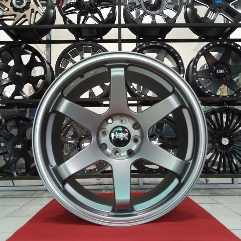 Velg Mobil Terlaris Velg Mobil Te37 Jazz Yaris Avanza Kijang Livina dll Hsr Tokyo Ring 17 FREE ONGKI