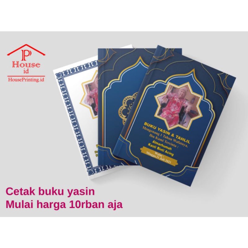 

buku yasin custom