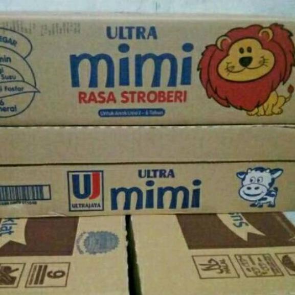

Sikat abis--Susu Ultra Mimi - Full Cream Coklat Strawberry Vanilla