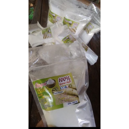 

Tepung Pati garut sangrai 100%