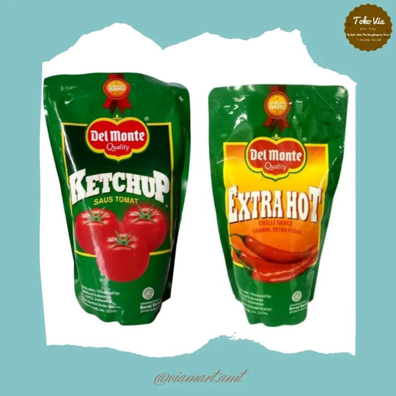 Delmonte Tomat &amp; Extra Hot 1kg