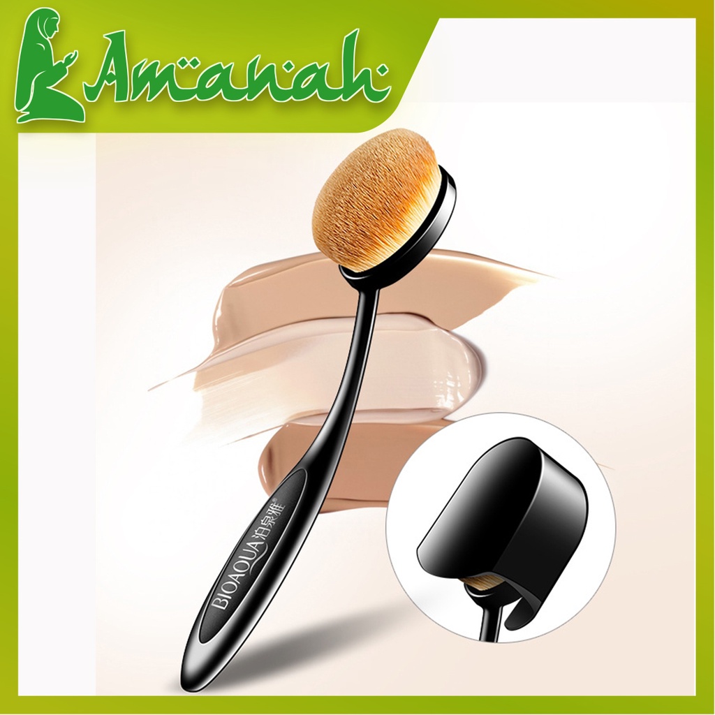 Oval Brush Makeup Flawless Blend