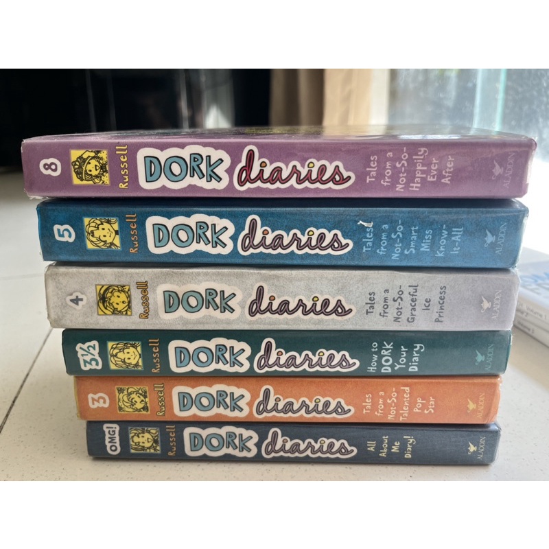 PRELOVED DORK DIARIES HARD COVER