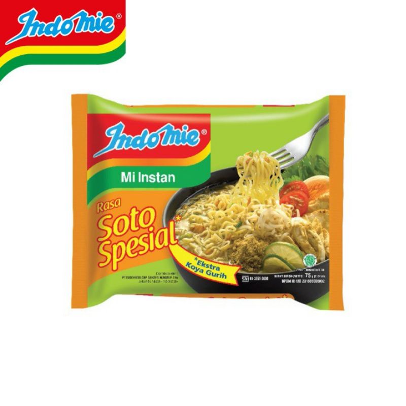 INDOMIE Goreng Ayam Bawang Soto Isi 5 All Varian