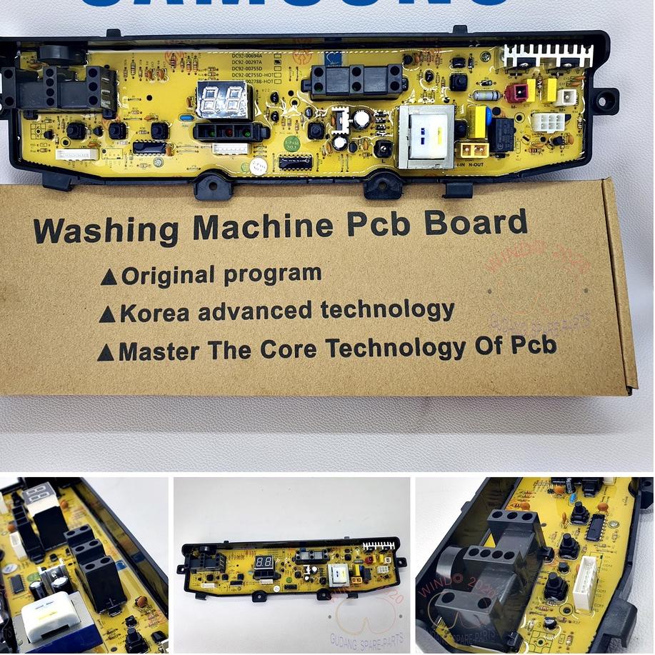 CSLl2L6--MODUL PCB MESIN CUCI SAMSUNG WA90F4 WA80V4 WA70V4 | WA 90F4 WA 80V4 WA 70V4 | WA 90 F4 WA 7