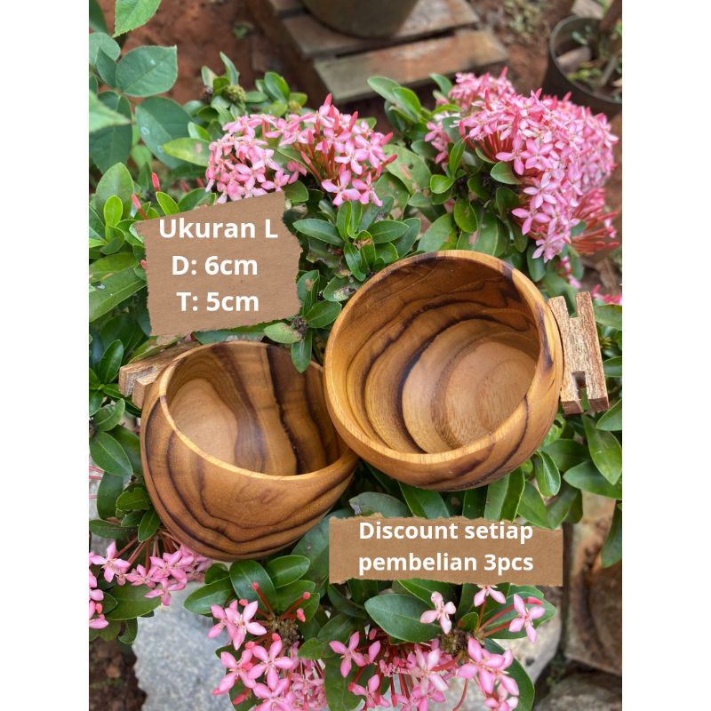 Cepuk kayu jati / Tempat pakan burung