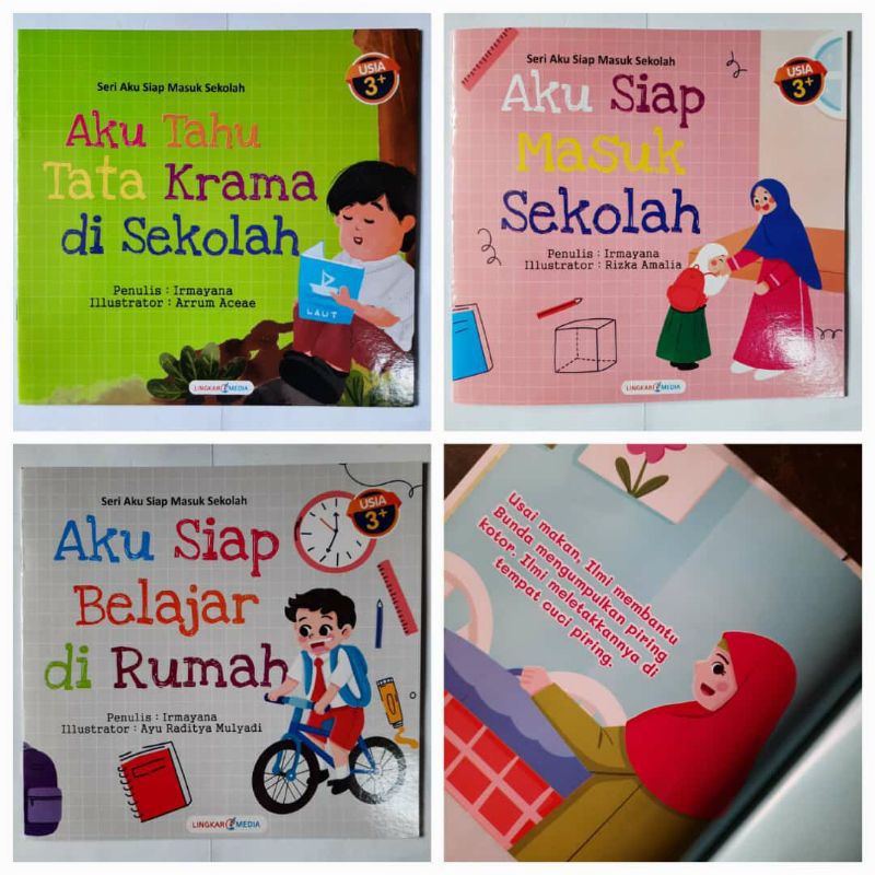 

SATU SET BUKU CERITA AKU SIAP MASUK SEKOLAH