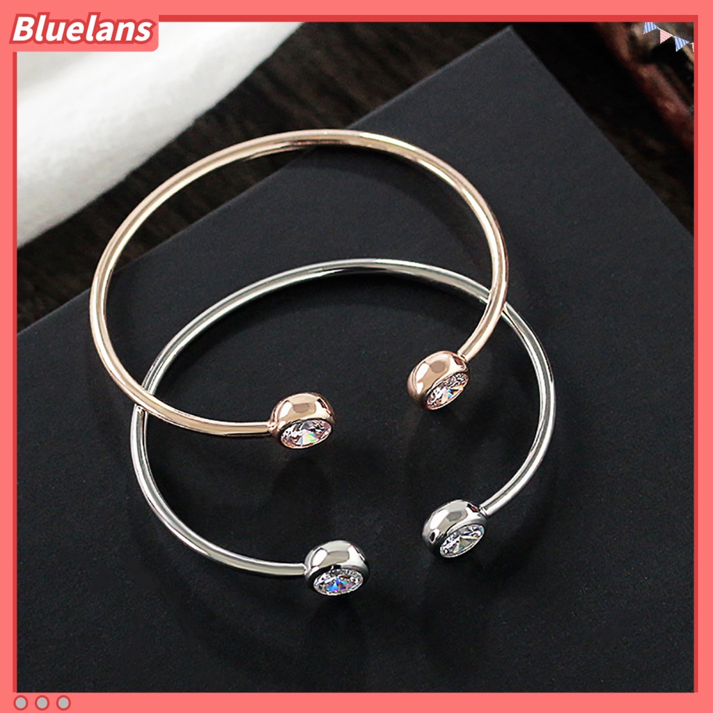 Gelang Cuff Handmade Bentuk Bulat Bahan Stainless Untuk Dekorasi