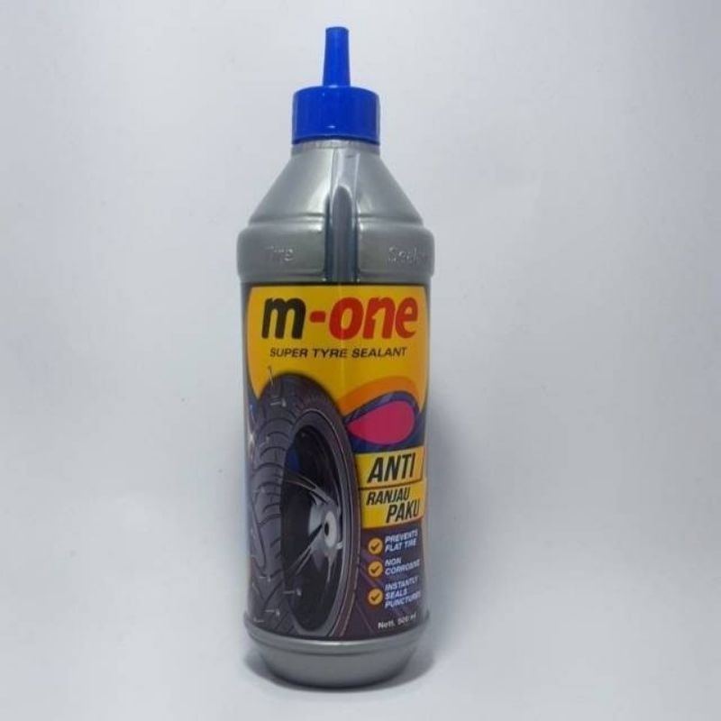 M-ONE TYRE SEALANT | CAIRAN BAN ANTI BOCOR 500 ML