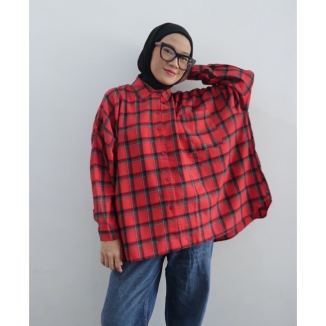 Myrubylicious YULITA FLANEL SHIRT KODE NN2218