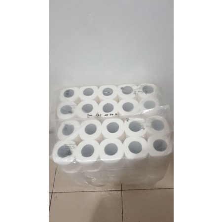 Tissue Toilet Roll Merk Tulip isi 10 roll bahan embosse