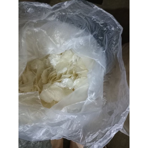 

keripik kaca bulat tipis viral 1 kg packing