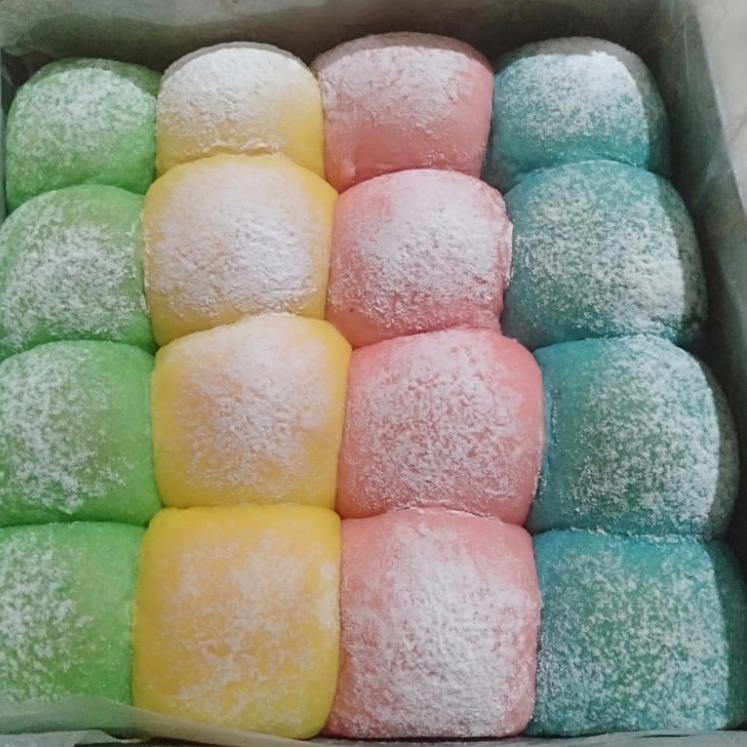 

PROMO HARI INI Japanese milk bun rainbow/bread / Roti kasur jepang serbuuu !