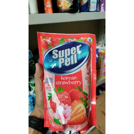 Superpel Pembersih Lantai Korean Strawberry 770ml