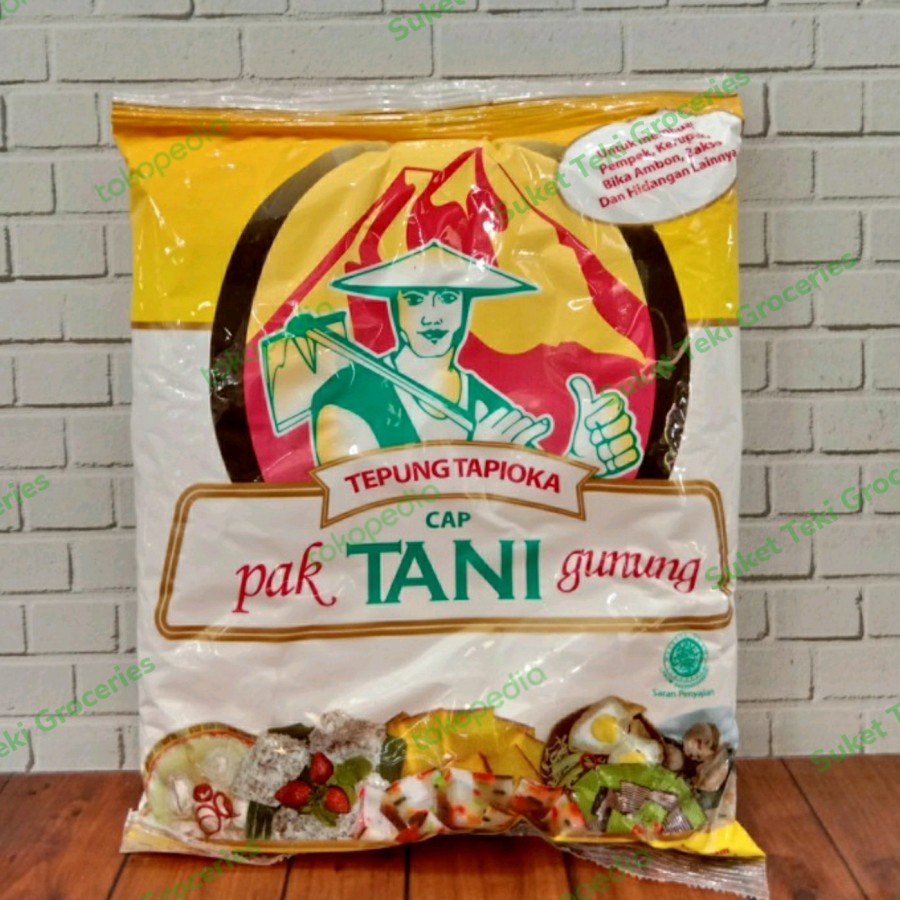

Sagu Pak Tani Gunung / Tepung Tapioka Tani Rose Brand 500gr