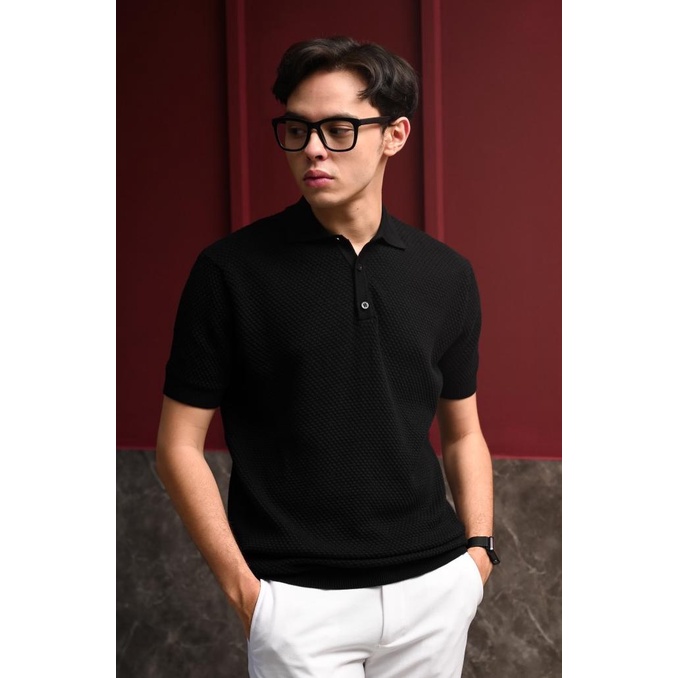 KAOS POLO PREPP STUDIO POLO HOVE BLACK