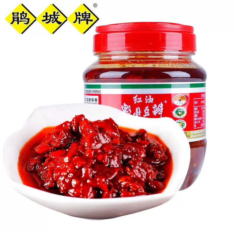 

Pixian broad bean sauce 1kg/doubanjiang/鄄城豆瓣酱1公斤