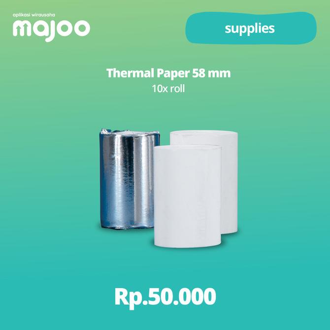 

SALE Kertas Kasir Struk Thermal Paper Roll 58