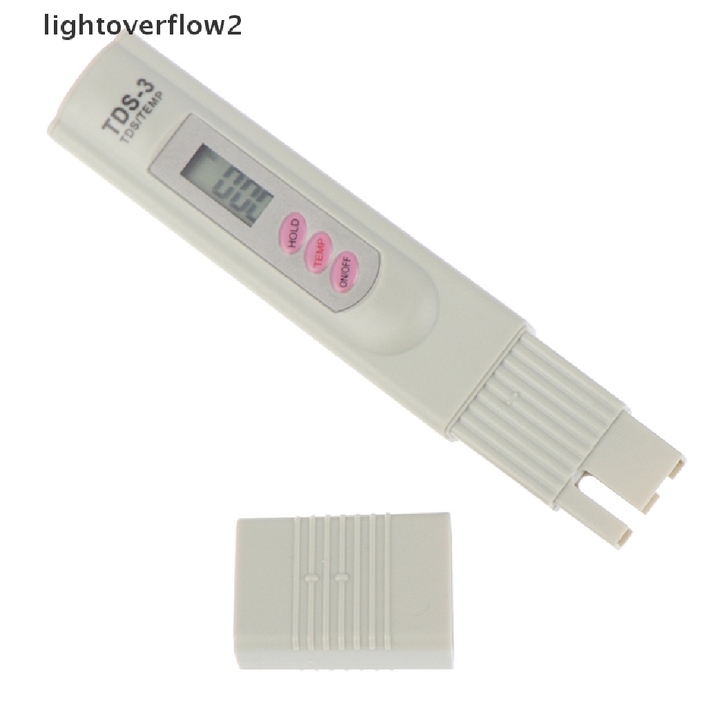 (lightoverflow2) Pena TDS Meter Digital Untuk Mengukur Kualitas Air