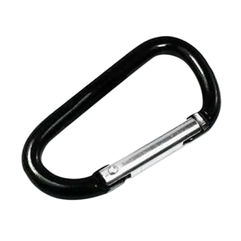 Carabiner D Polos Karabiner Gantungan barang serbaguna Kunci Keychain Buckle Mini