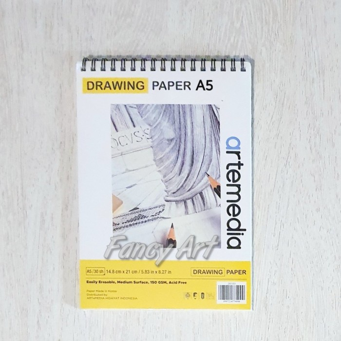 

Update Artemedia Drawing Paper Sketch Book A5 Wirebound 150Gsm Kertas Gambar Berkualitas