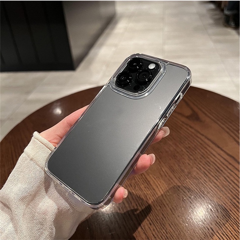 Hard case Akrilik Transparan shockproof Cover iphone 14 pro max 13 12 11 pro max X Xs max XR 7 8 plus