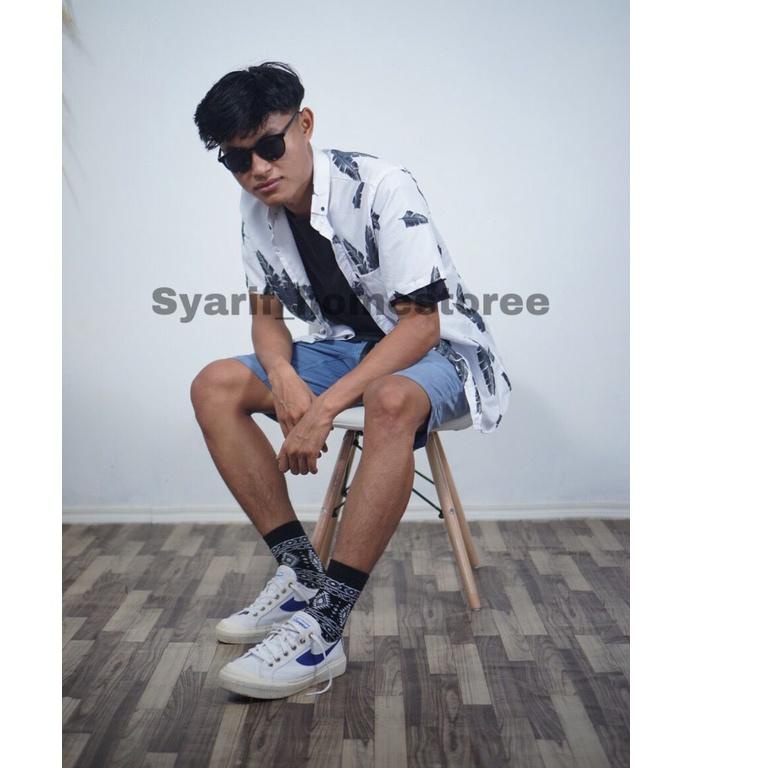 Paling Laris ( BISA PILIH MOTIF ) Kemeja Surfing | Hem pantai | kemeja distro | baju pantai  | kemej