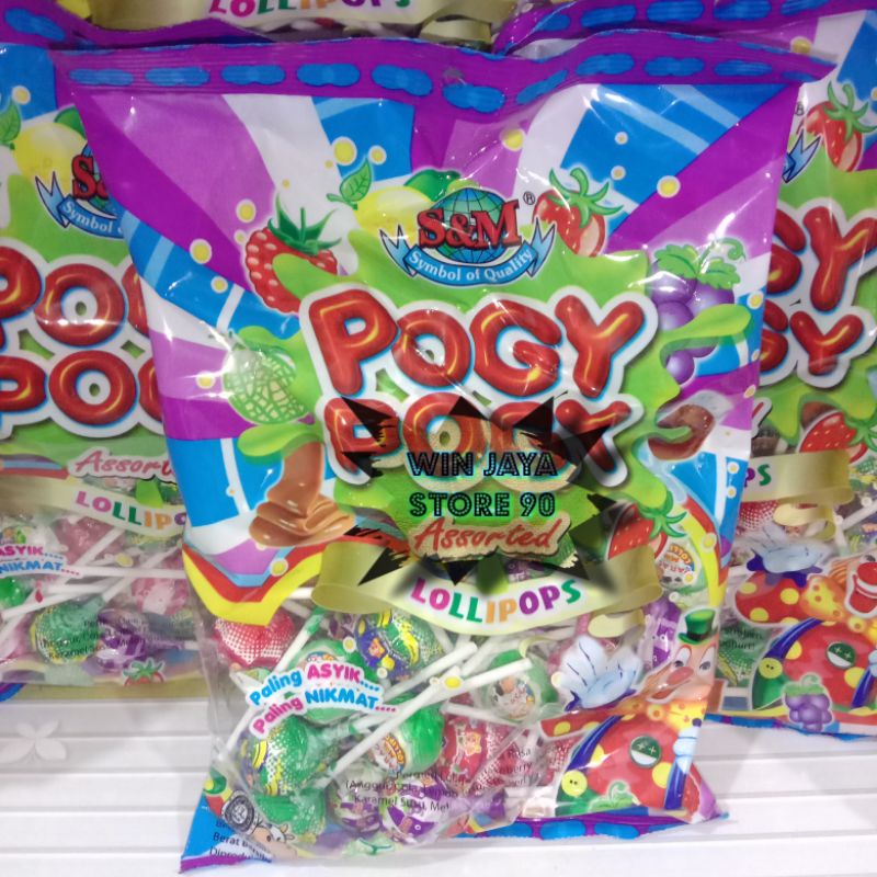 

Permen lolipop POGY POGY kemasan Bag