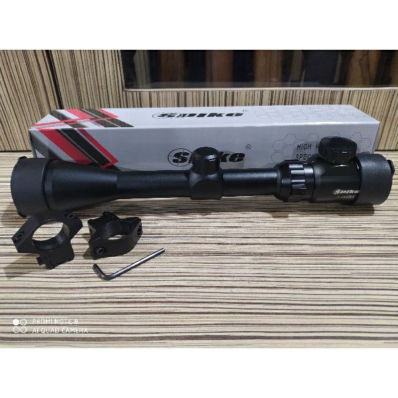 Teleskop Spike 3-9x40 EG Tutup Flip