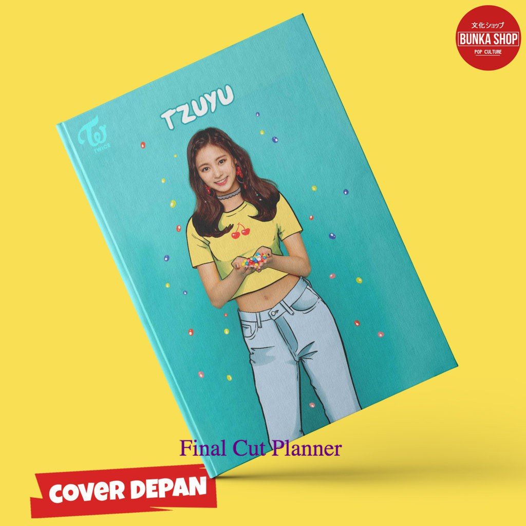 

Note Book Musik Korea Kpop Twice Tzuyu Hardcover A5 Buku Tulis Catatan Murah .