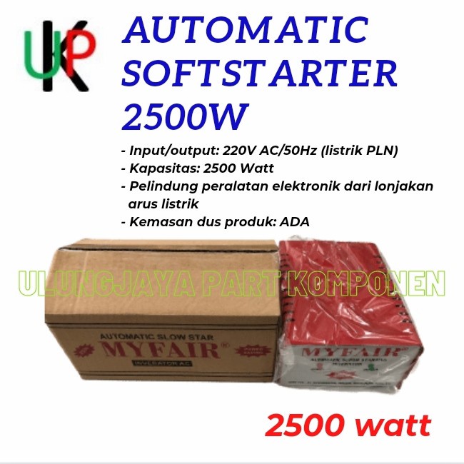 Softstarter 2500Watt Power Starting Peredam Lonjakan Arus Listrik