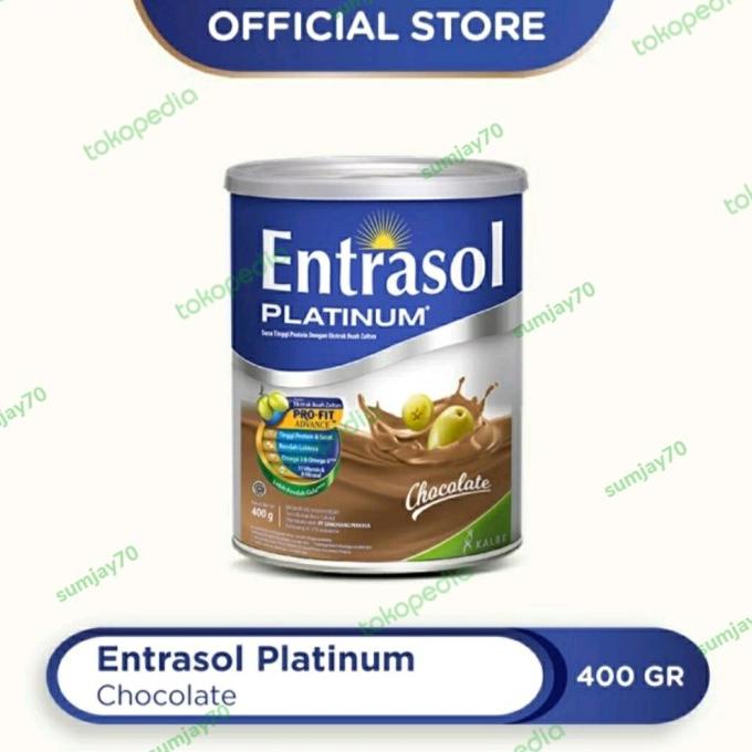 

[ COD ] Entrasol Senior coklat 400gr